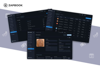 ZapBook - Platform Redesign & Complete Rebuild - Web Applicatie