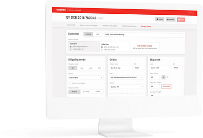 Optimising a Logistics Digital Ecosystem - Application web