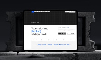 Rhomn Systems: website for an AI receptionist - Künstliche Intelligenz
