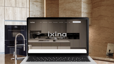 Website created for Luxury Real Estate / Luxury furnitures brands - Webseitengestaltung