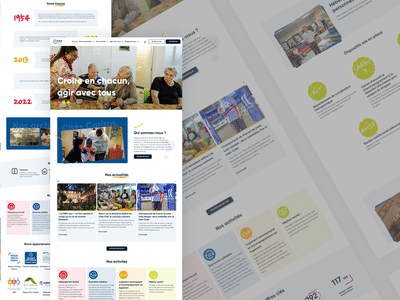 Cités Caritas : un nouveau site accessible et moderne - Website Creation