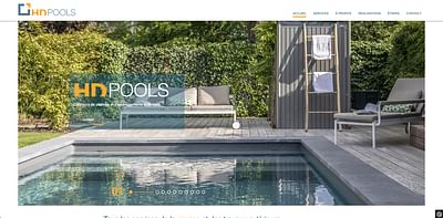 HD Pools - Website Creatie
