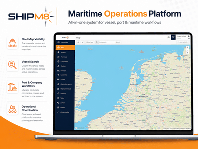 ShipM8 - Maritime Operations Platform - Desarrollo de Software
