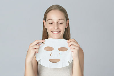Advertisment for mask pack - Photography