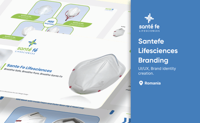 Making Santefe Lifescience new identify by designi - Ergonomie (UX / UI)