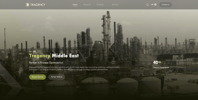 Tragency Middle East - Website Creation