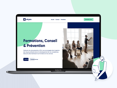 AT Pro — Website - Design & graphisme