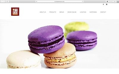 Création d'un site de boulangerie aux USA - E-commerce