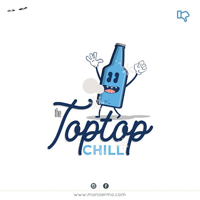 Logotipo The Top Top Chill - Diseño Gráfico