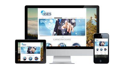 Diseño Web Fundación Ases - Création de site internet