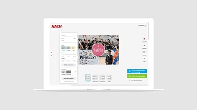 HACH Grußkarten Designer - Webanwendung