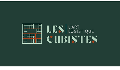 Les Cubistes, naming et identité graphique - Image de marque & branding