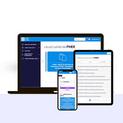Extranet FHER pour les adhérents - Syndicat - Application web