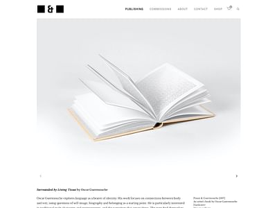 Webshop for Art Books Publisher - E-Commerce