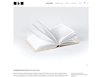 Webshop for Art Books Publisher - E-commerce