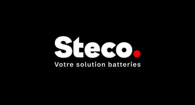 Accompagnement global de Steco, spécialiste batterie - Image de marque & branding