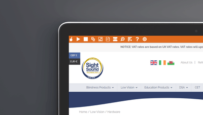 Bespoke website focused on accessibility - Website Creation