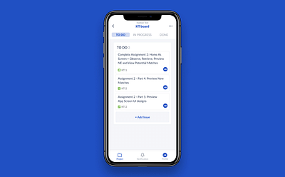 Smart Kanban Board Mobile App - Développement de Logiciel