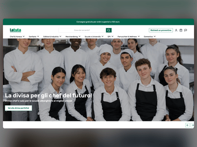 Latuta.com - Sito eCommerce B2B - E-commerce