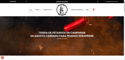 Petardos Campanar - Website Creation