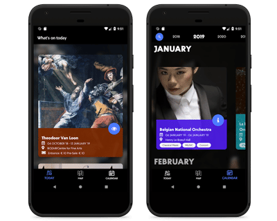 BOZAR - the Centre for Fine Arts - App móvil