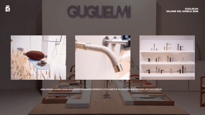 GUGLIELMI SALONE DEL MOBILE 2026 - Markenbildung & Positionierung