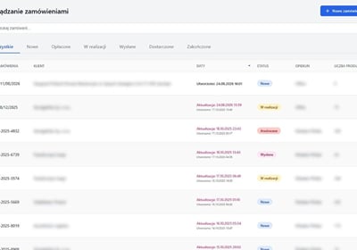 Logee – web WMS integrated with Comarch ERP Optima - Software Development