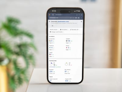 4,296% traffic growth in 6 months - Référencement naturel