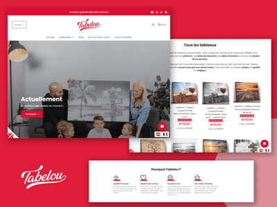 Création du site e-commerce Tabelou.com - Création de site internet