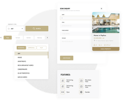 Century 21 Cyprus Website Design - Creación de Sitios Web