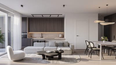 Be Present - Interieur 3D visualisatie Antwerpen - 3D