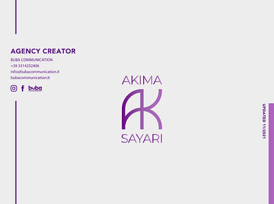 Brand Identity - AKIMA SAYARI - Branding & Positioning