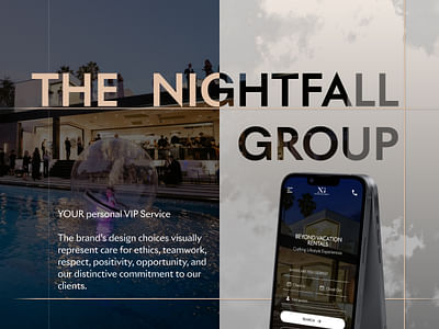 THE NIGHTFALL GROUP - Ergonomie (UX / UI)