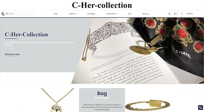 Webshop C-Her-collection - E-commerce