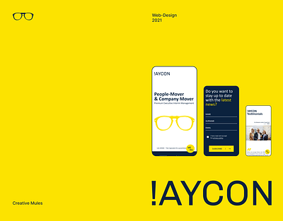 !AYCON- Website for Management Consulting Group - Ergonomie (UX/UI)