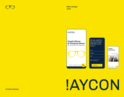 !AYCON- Website for Management Consulting Group - Ergonomie (UX/UI)