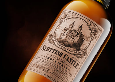 Scottish Castle Single Malt Whisky Packaging Design - Branding & Positioning