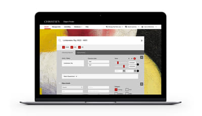 Christie's global intranet - Ergonomy (UX/UI)