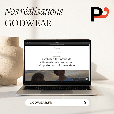 GODWEAR - Marque de vêtement chrétien - Creación de Sitios Web