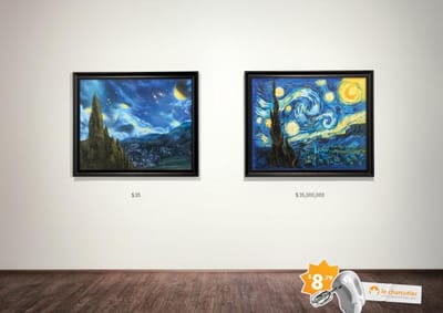 VINCENT VAN GOGH - Advertising