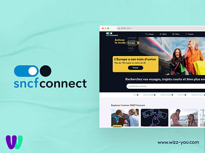 SNCF Connect - Création de site internet