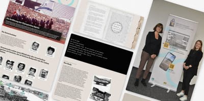 Digital memorial for the 1972 Olympia Tragedy - Webseitengestaltung