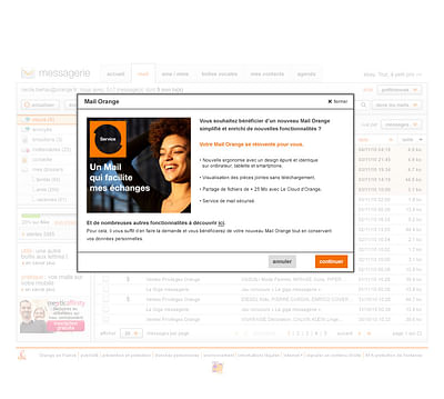 Campagne de communication digitale Orange