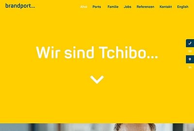 Webprojekt brandport... - Webseitengestaltung