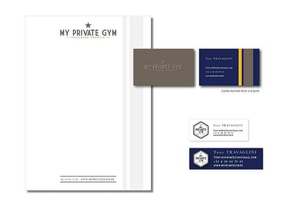 Nouvelle identité & Design My Private Gym - Markenbildung & Positionierung