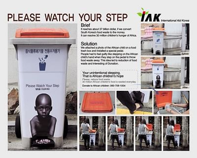Please Watch Your Step - Advertising