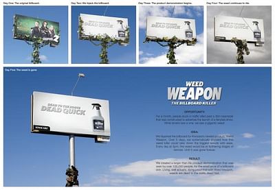Weed Weapon Billboard Killer - Advertising