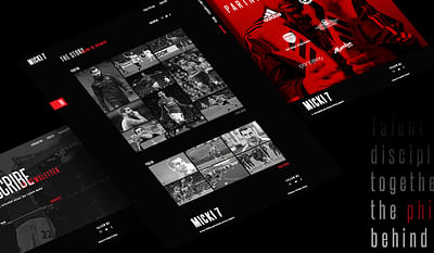 Henrikh Mkhitaryan Website Design and Development - Création de site internet
