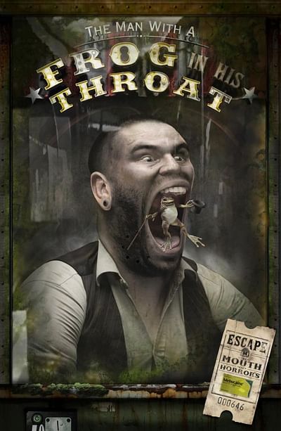 Frog Throat - Publicité