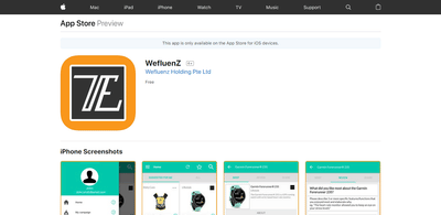 WefluenZ - App móvil
